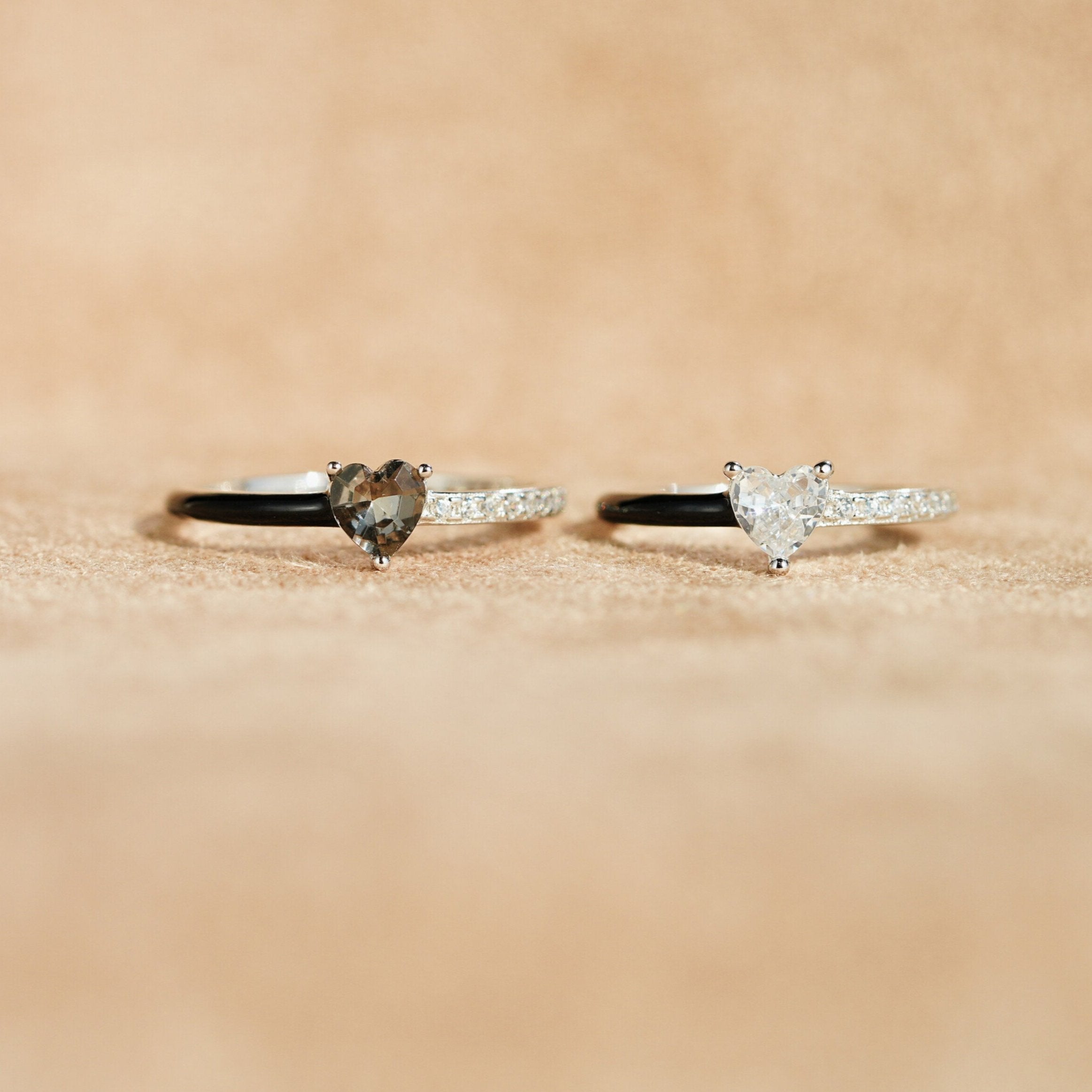Strong As Fuck Heart Enamel Ring