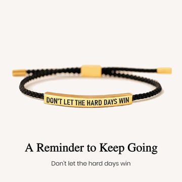 Do Not Let the Hard Days Win Tube Bracelet