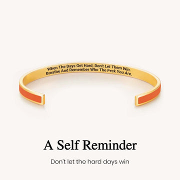 Don't Let the Hard Days Win Color Bangle