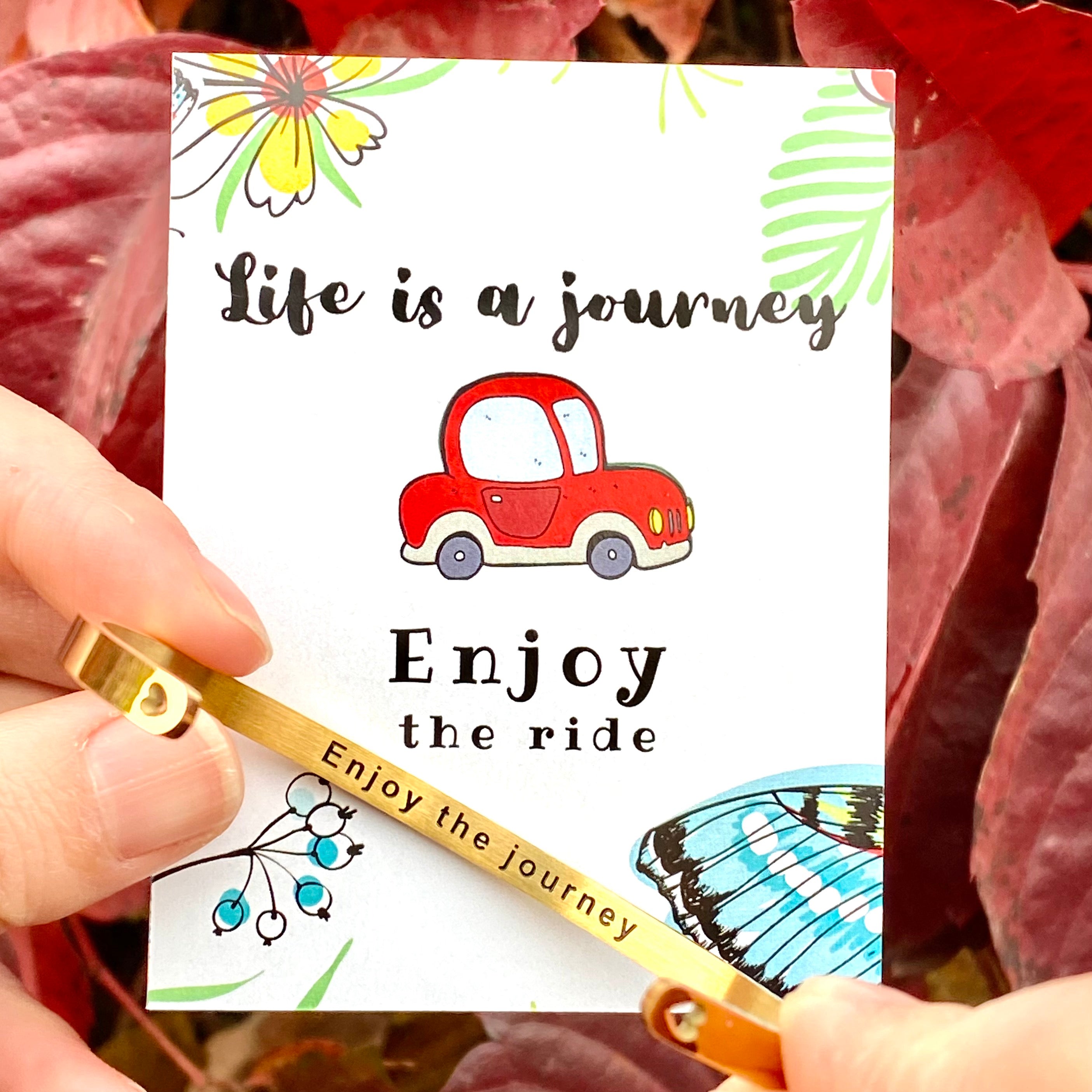 Clearance sale 13.99   Positive reminder inspirational heart bangle