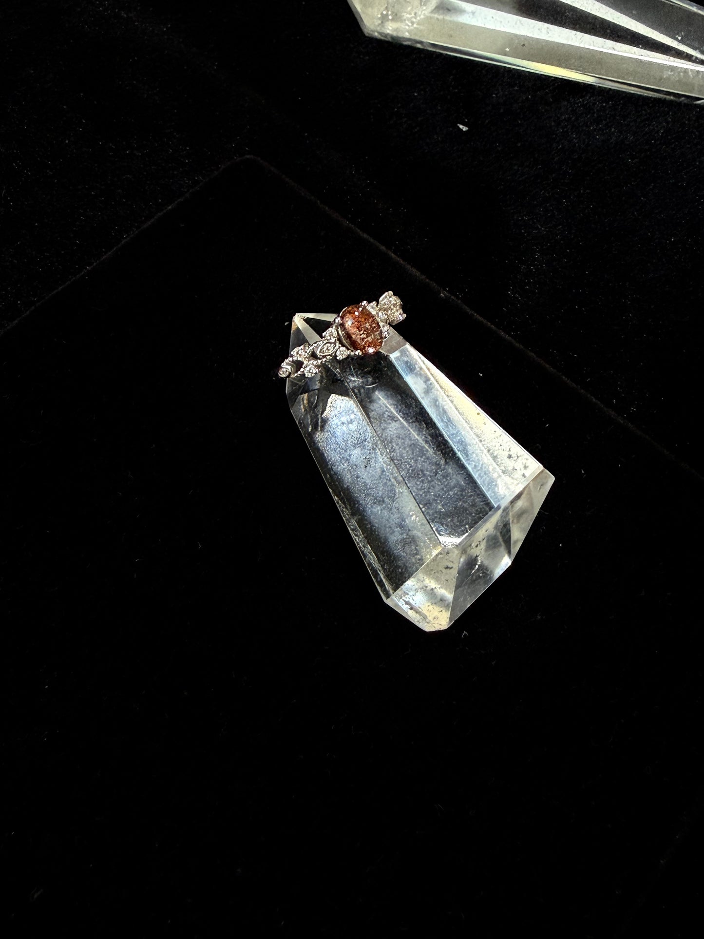 Mystical Spirit Phantom Ring – Ghost Stone in Sterling Silver