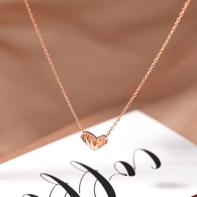 Cute Sparkling Heart Necklace- Mother's Day Gift ❤️