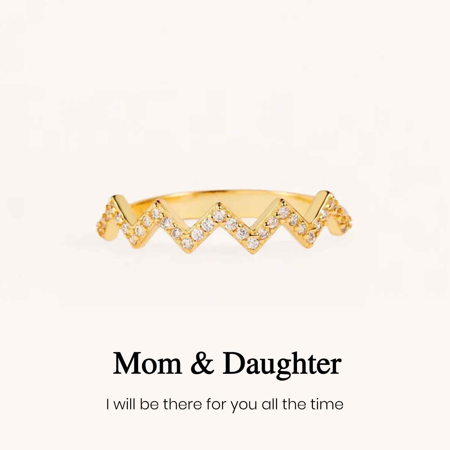 Love From Mom Highs And Lows Ring