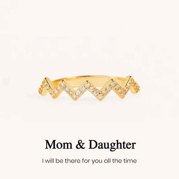 Love From Mom Highs And Lows Ring