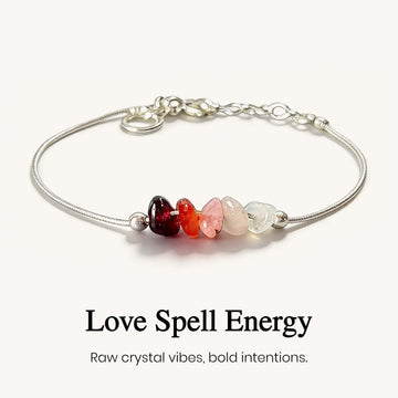 Love Spell Raw Crystal Bracelet