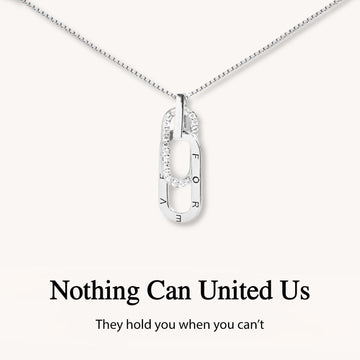 Mother & Daughter Forever Linked Together Beauty Necklace