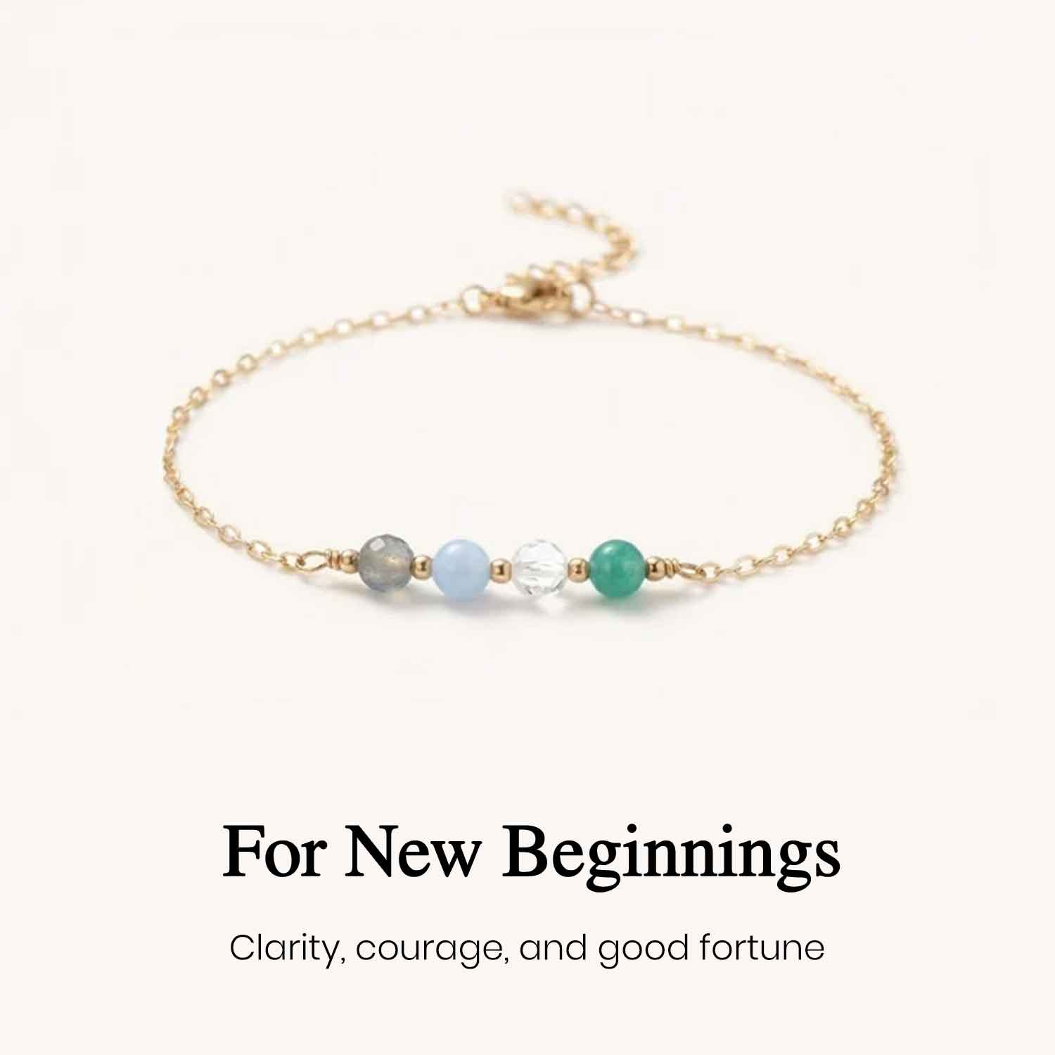 New Beginnings Energy Crystal Bracelet