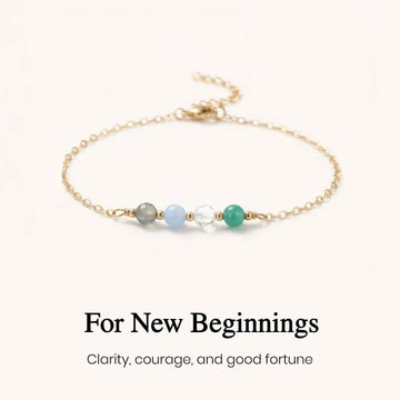 New Beginnings Energy Crystal Bracelet