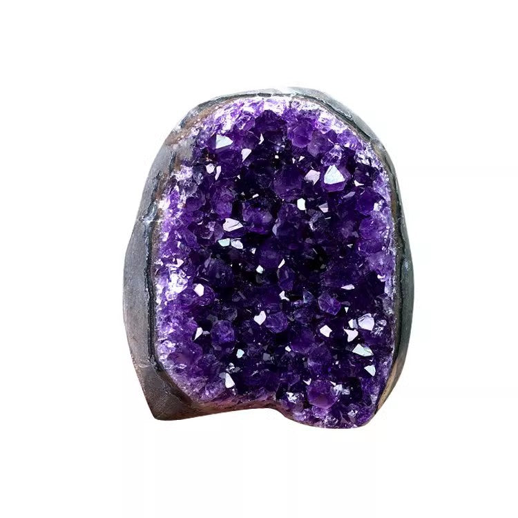 Natural Color Crystal Cluster Amethyst Cluster Amethyst Town Amethyst Ore Mark Home degaussing Feng Shui Decoration Ornaments
