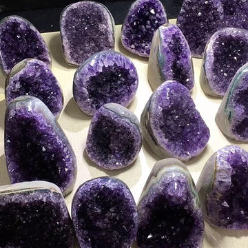 Natural Color Crystal Cluster Amethyst Cluster Amethyst Town Amethyst Ore Mark Home degaussing Feng Shui Decoration Ornaments