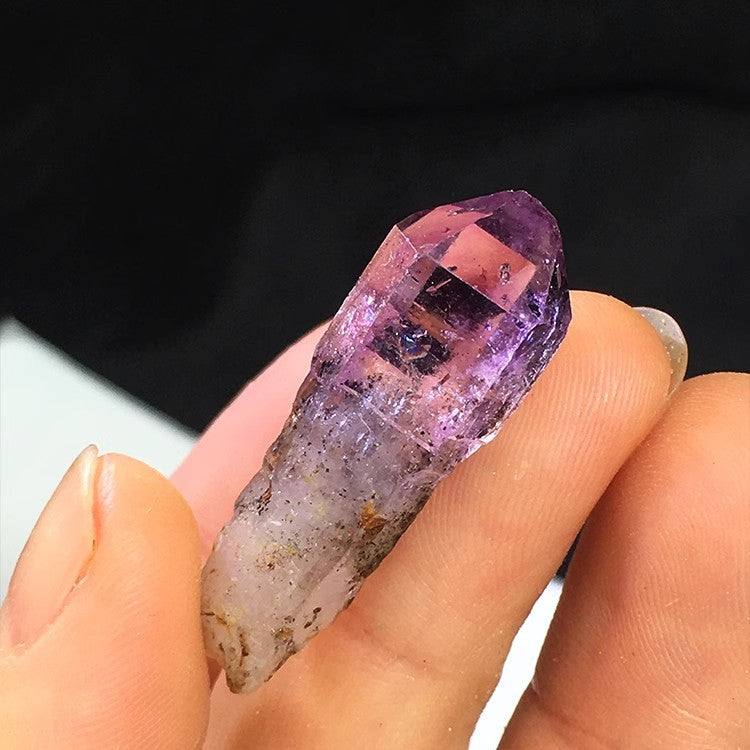 Natural Mexico Cruz Amethyst Ore Standard Amethyst Naked Stone High Frequency Seed Crystal Lemuria Meditation