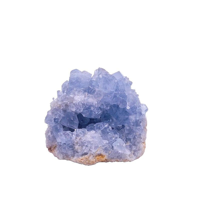 Natural Crystal Kyanite Crystal Cluster Block Azurite Raw Stone Mineral Specimen Home Decoration Ornaments Manufacturer Wholesale