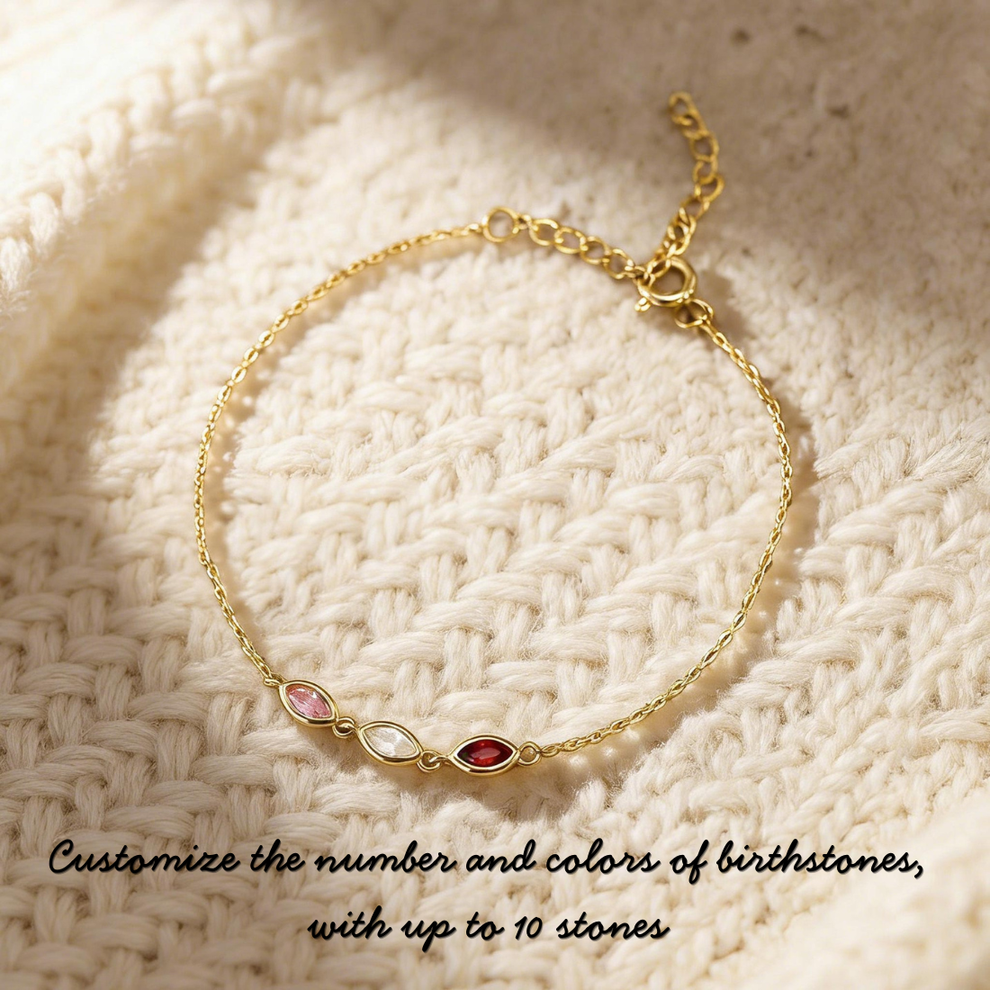 Always Together Birthstone Bracelet