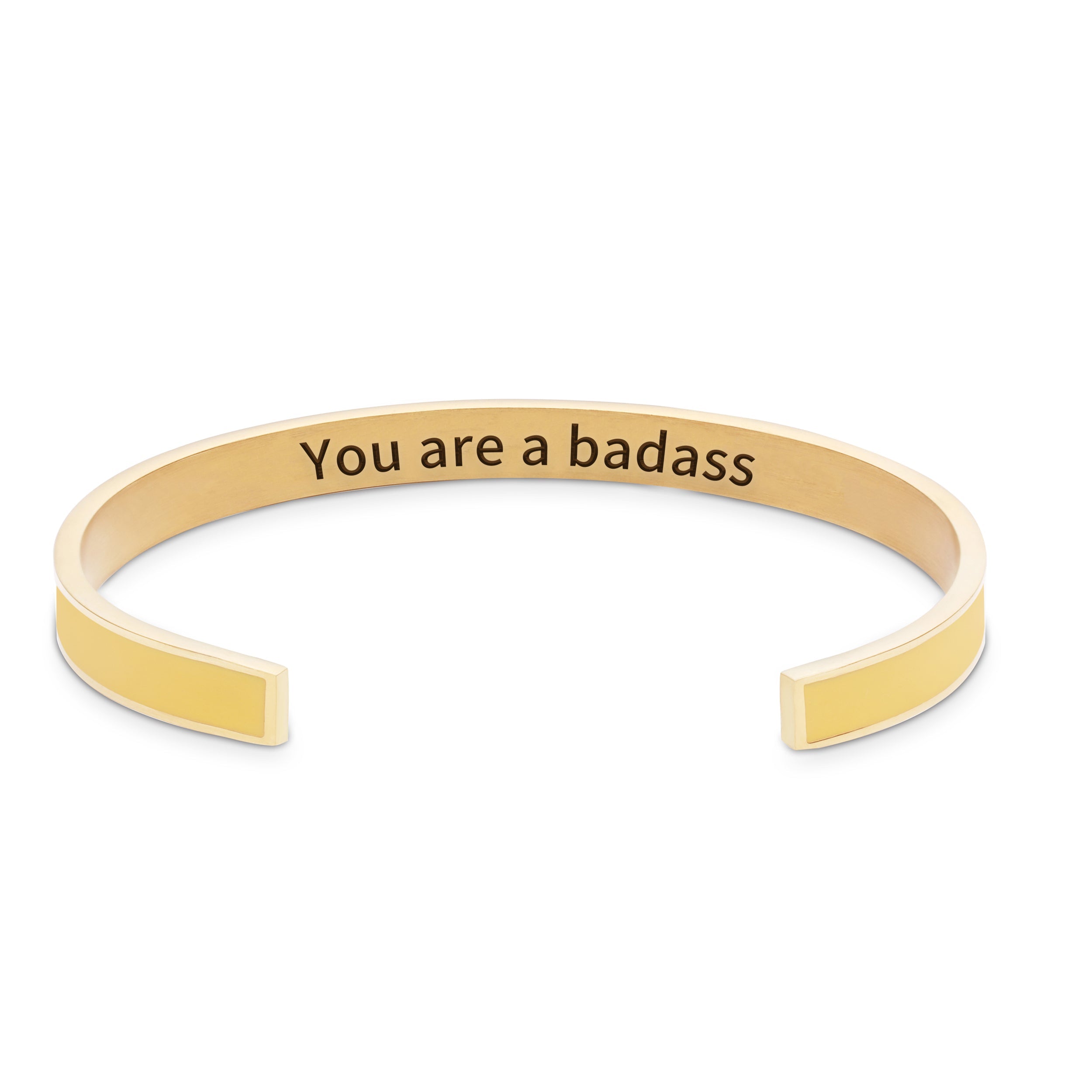 You Are A Badass Multiple Color Cuff Bracelet