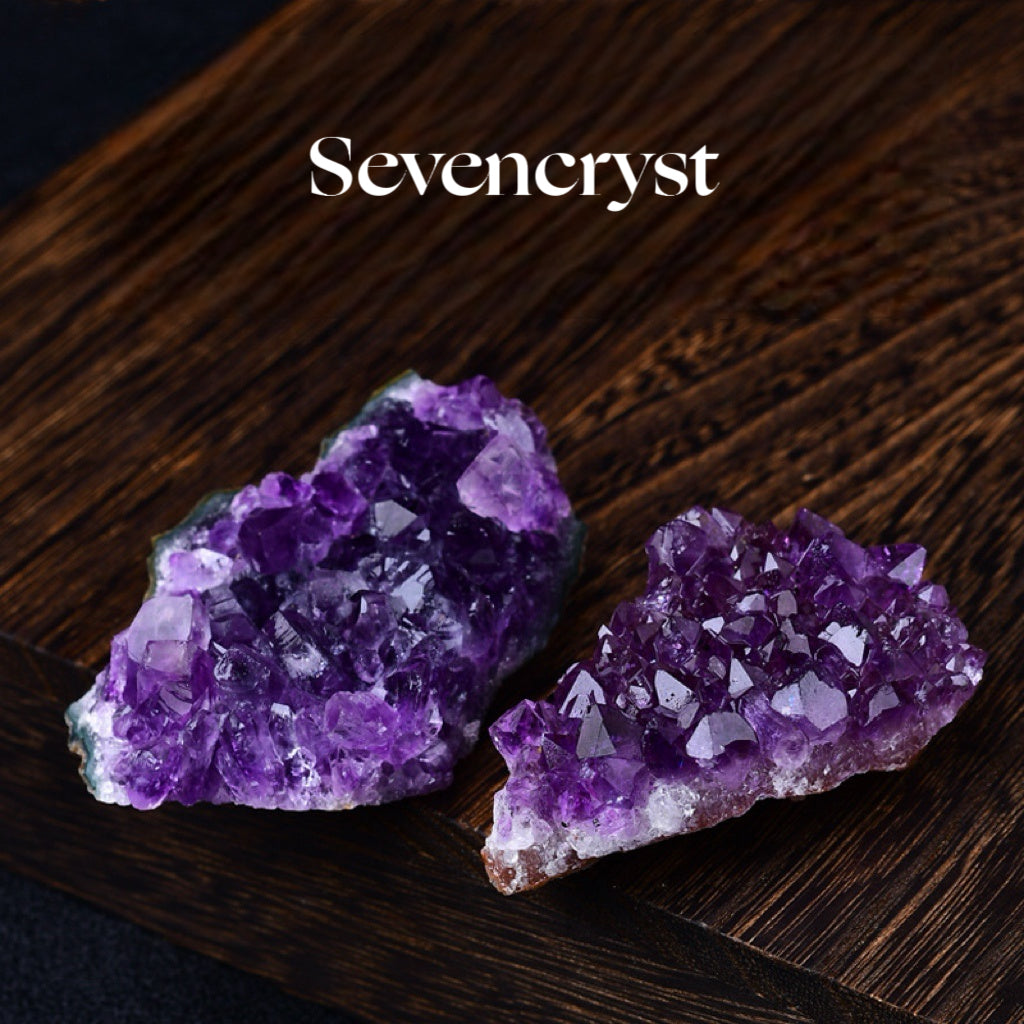 Natural Brazilian Amethyst Raw Ore Specimen Amethyst Block Amethyst Cave Crystal Cluster Ornament Raw Ore Specimen Wholesale