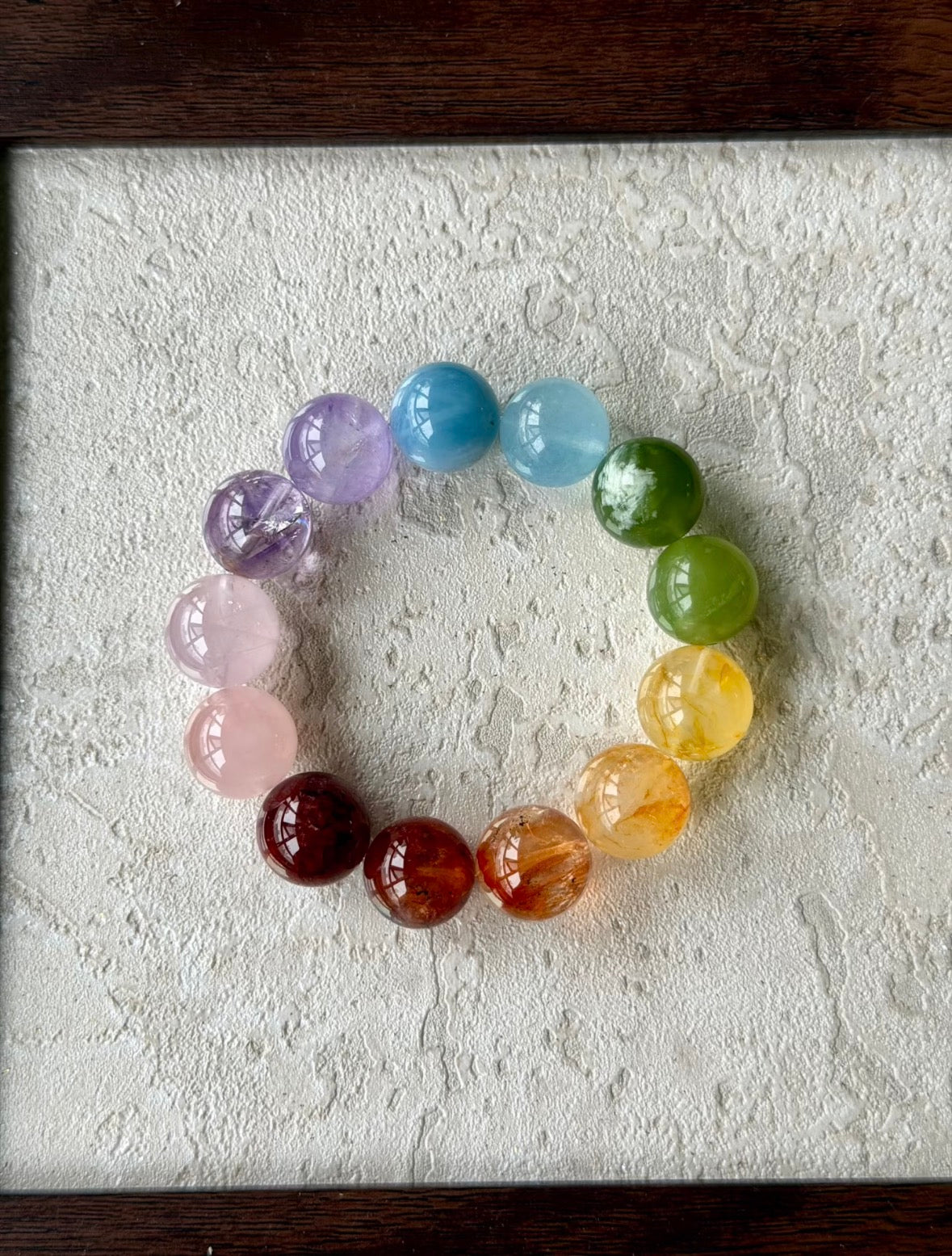 Rainbow Crystal Full Energy Balance Seven Chakras