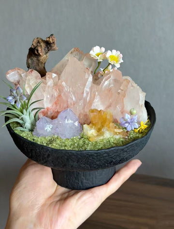 Home Fengshui Decoration Crystal Decoration Office Desk Decoration DIY Material