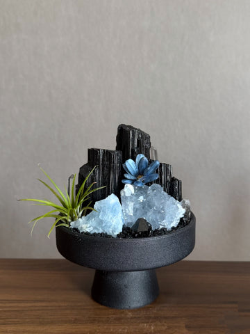 Home Crystal Fengshui Decoration Office Desk Decoration DIY Material Kit Tourmaline