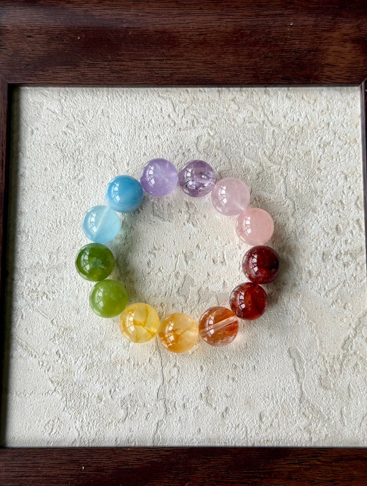 Rainbow Crystal Full Energy Balance Seven Chakras