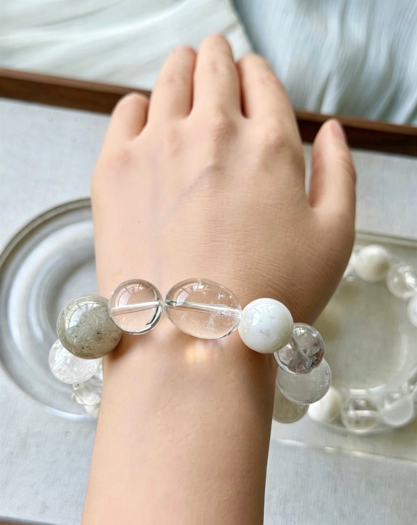 Clear Quartz White Crystal Crown Chakra Purity Energy