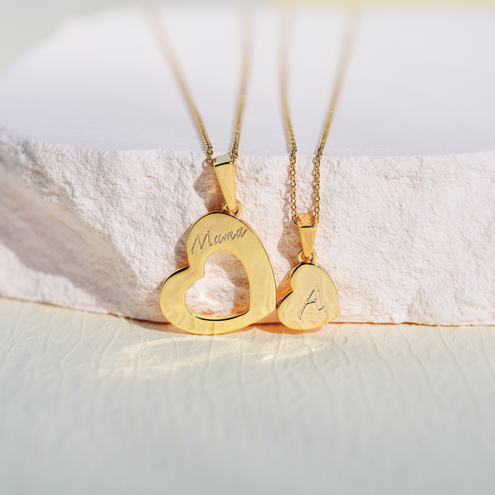 Mom & Daughter Bond by Love Matching Necklace Set