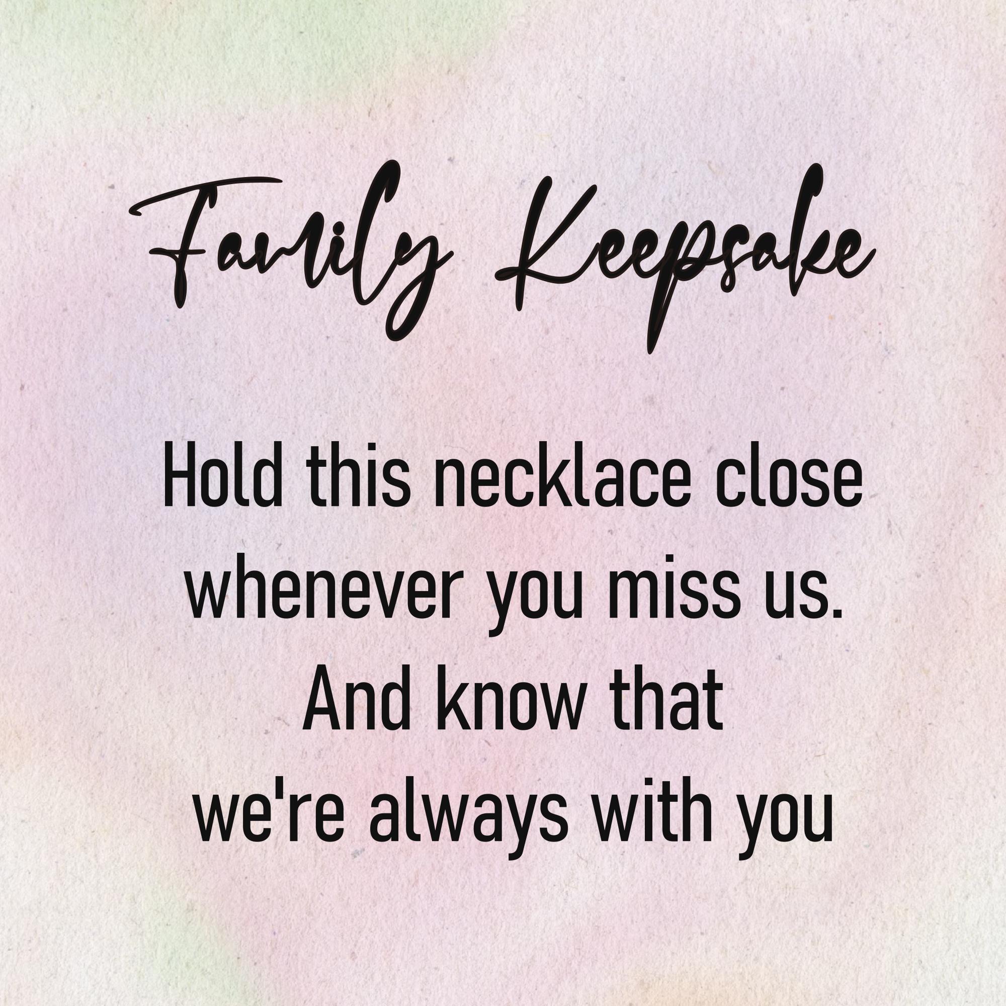 Timeless Family Birthstone Necklace