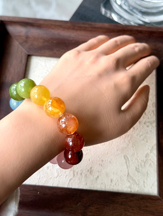 Rainbow Crystal Full Energy Balance Seven Chakras